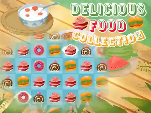 Leikur Delicious Food Collection á netinu