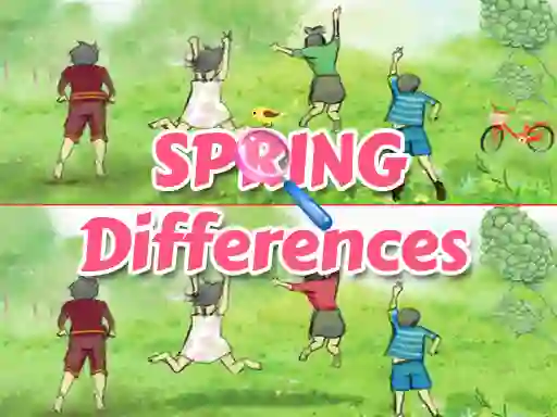 Leikur Spring Differences á netinu