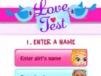 Leikur Princess Love Test á netinu
