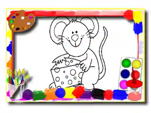 Leikur Kids Cartoon Coloring Book á netinu