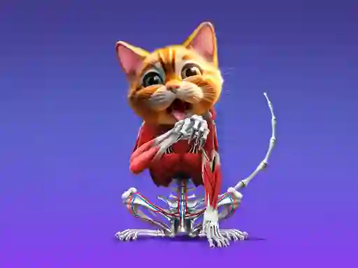 Leikur Idle Animal Anatomy á netinu