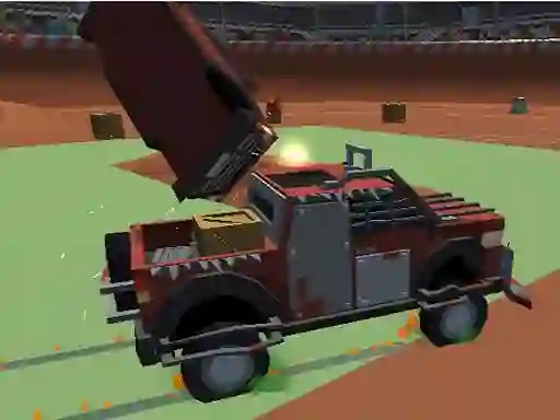 Leikur Pixel Car Cash Demolition V1 á netinu