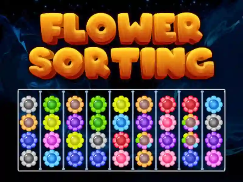 Leikur Flower Sorting á netinu