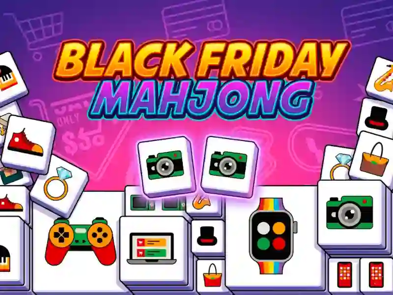 Leikur Black Friday Mahjong á netinu