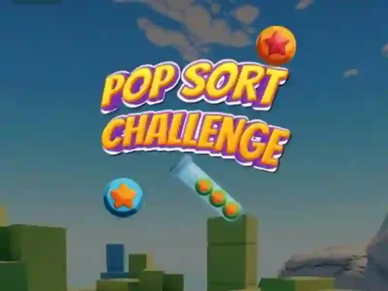 Leikur Pop Sort Challenge á netinu