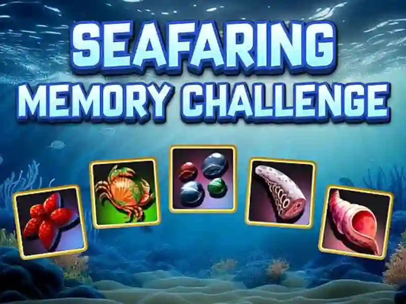 Leikur Seafaring Memory Challenge á netinu