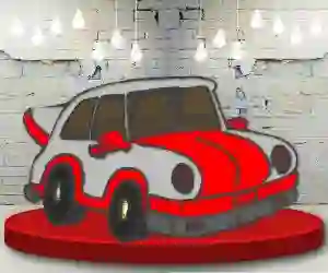 Leikur Coloring Cars Time á netinu