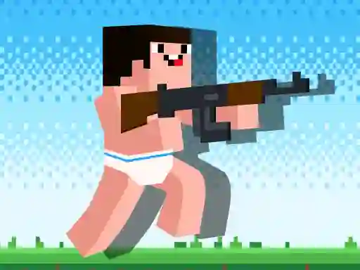 Leikur Noob Rush vs Pro Monsters á netinu