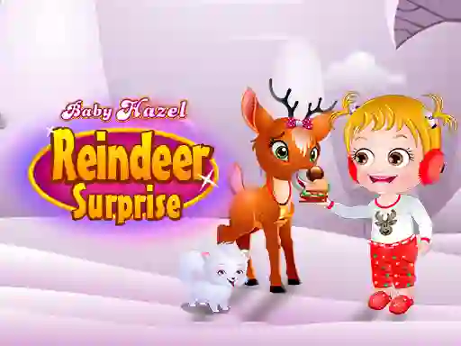 Leikur Baby Hazel. Reindeer surprise á netinu