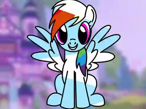Leikur My Little Pony Coloring Book á netinu