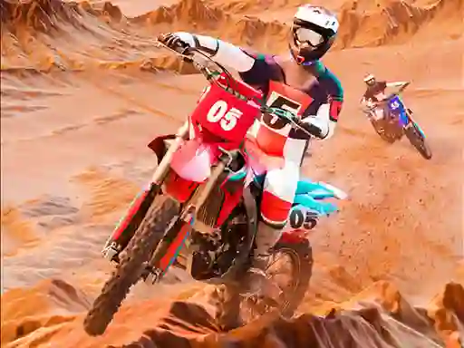 Leikur Offroad Moto Bike Racing á netinu