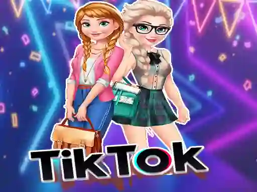 Leikur TikTok Trend: Elsa Frozen á netinu