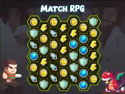 Leikur Match 3 RPG á netinu