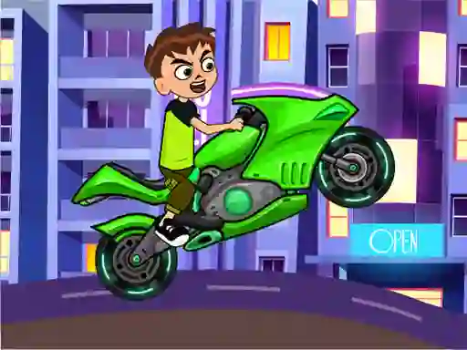 Leikur Ben 10 Racer punk á netinu