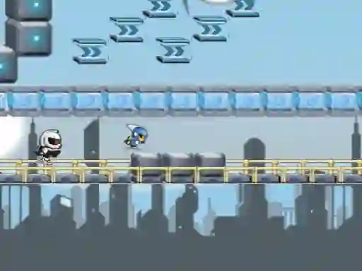 Leikur Gravity Guy HTML5 á netinu