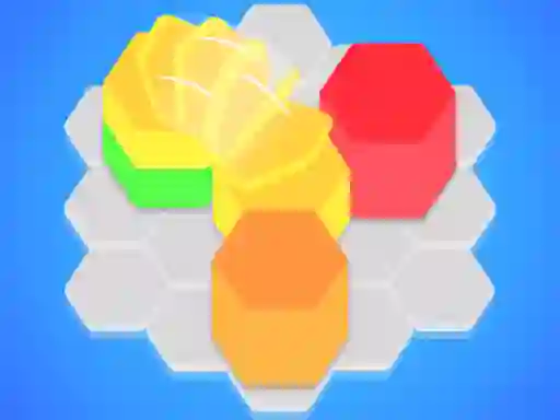 Leikur Hexa Stack Sort á netinu