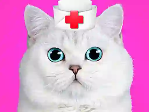 Leikur Cat Pet Doctor Dentist á netinu