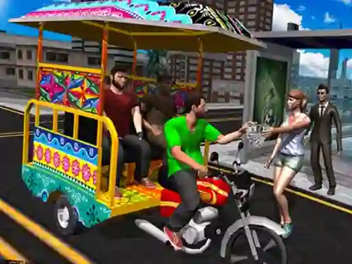 Leikur TukTuk Chingchi Rickshaw 3D á netinu