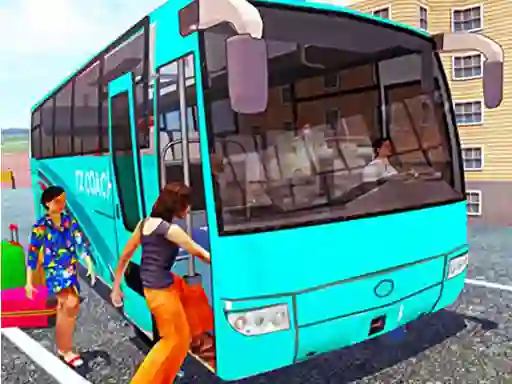 Leikur Off Road bus Transport Driver: Tourist Coach Sim á netinu