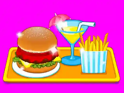 Leikur Burger Shop Fast Food á netinu