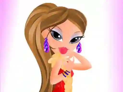 Leikur Sweet Bratz Dressup á netinu