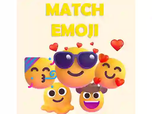 Leikur Match Emoji á netinu