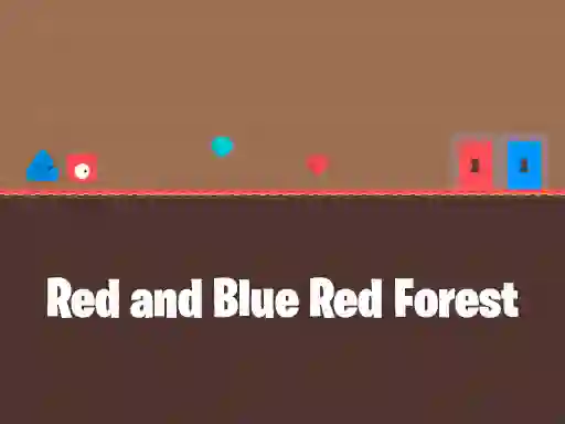 Leikur Red and Blue Red Forest á netinu