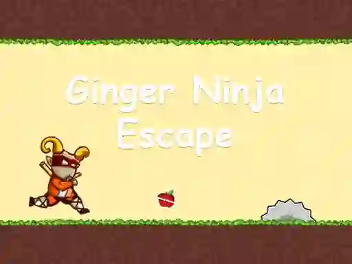 Leikur Ginger Ninja Escape á netinu