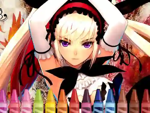 Leikur 4GameGround Anime Manga Coloring á netinu