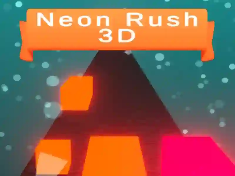 Leikur Neon Rush 3D á netinu