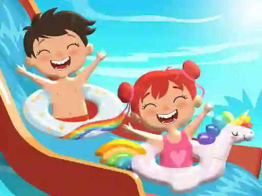 Leikur Aquapark Fun Loop á netinu