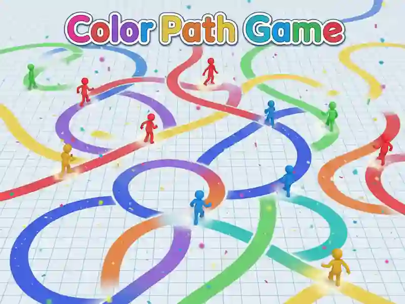 Leikur Color Path Game á netinu