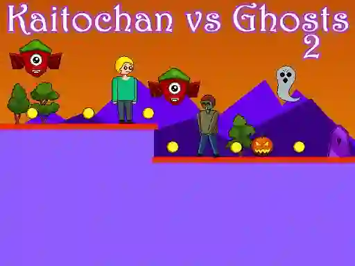 Leikur Kaitochan vs Ghosts 2 á netinu