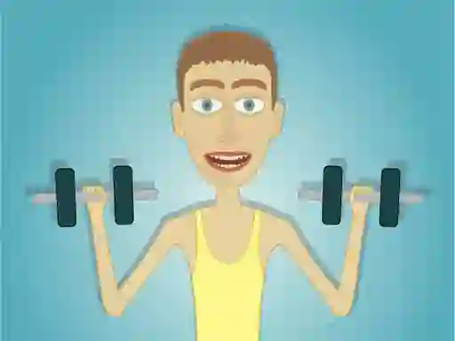 Leikur Muscle Clicker á netinu