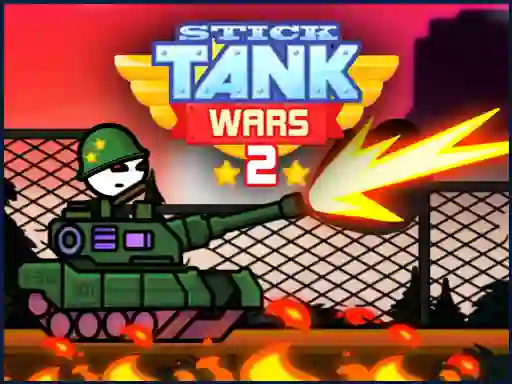 Leikur Stick Tank Wars 2 á netinu