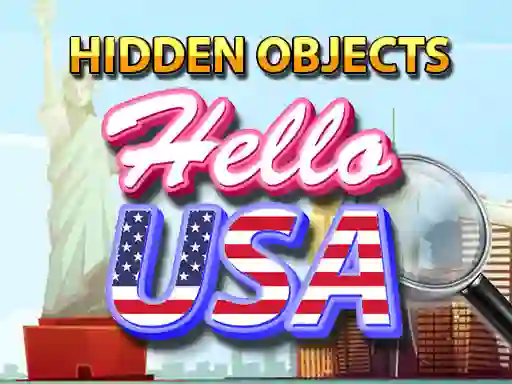 Leikur Hidden Objects Hello USA á netinu