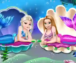 Leikur Mermaid Princesses Dress up á netinu