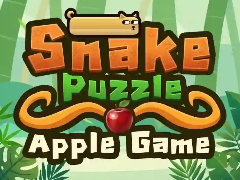 Leikur Snake Puzzle Apple Game á netinu