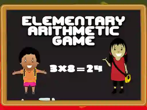 Leikur Elementary Arithmetic Math á netinu