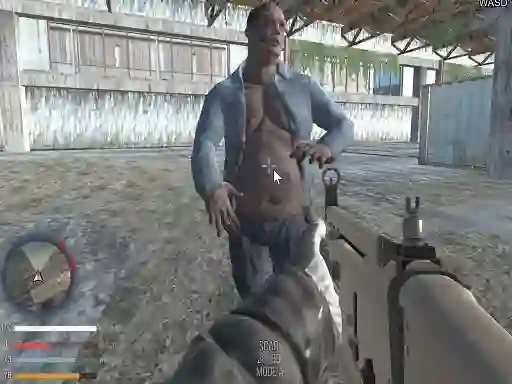 Leikur Dark Forest Zombie Survival FPS á netinu