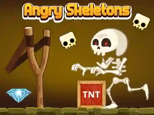 Leikur Angry Skeletons á netinu