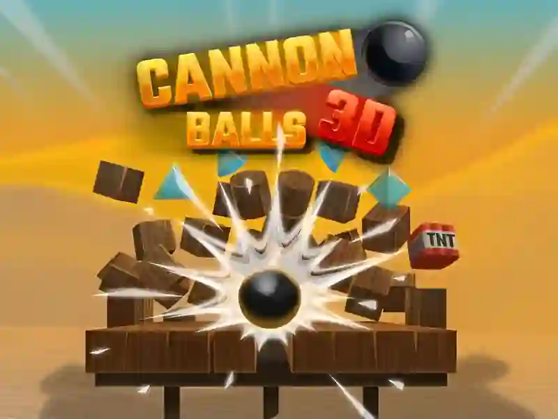 Leikur Cannon Balls 3D á netinu
