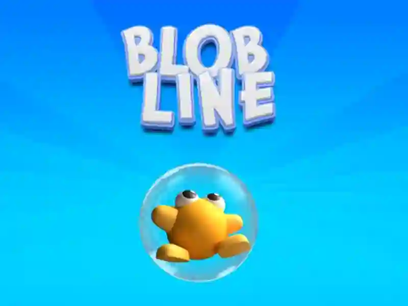Leikur Blob Line á netinu