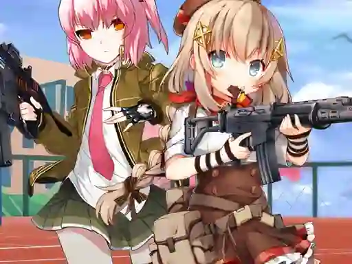 Leikur Hot Girl Shooter á netinu