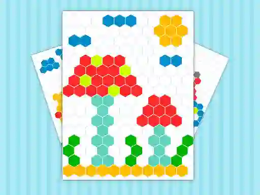 Leikur Mosaic Puzzle Art á netinu