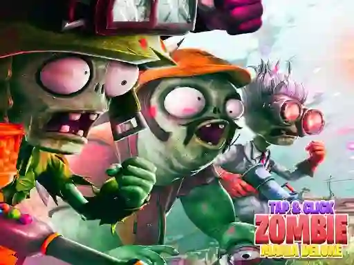 Leikur Tap & Click Zombie Mania Deluxe á netinu