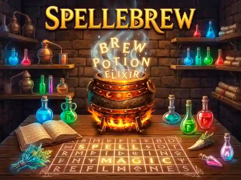 Leikur Spellebrew á netinu