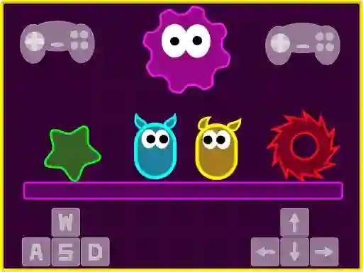 Leikur Neon Slimes á netinu