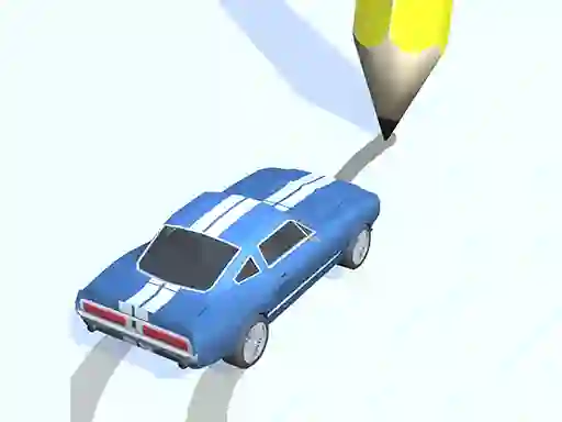 Leikur Draw Race IO á netinu