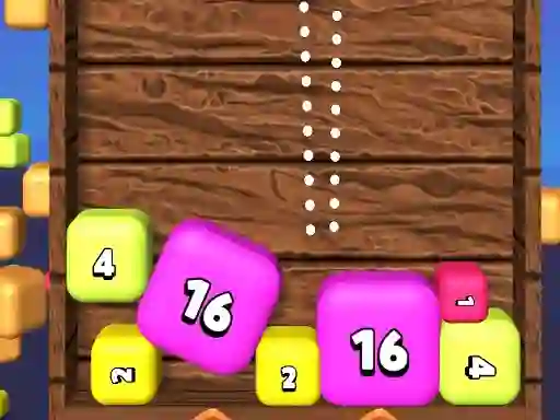Leikur 2048 Shooter Merge á netinu